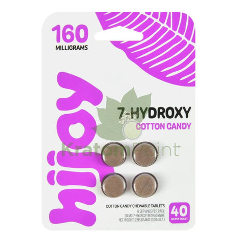 Hijoy 7-Hydroxy Cotton Candy Tablets 4 count Hydroxy