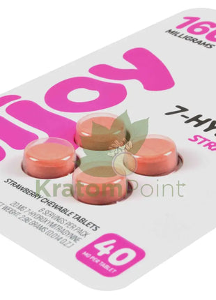 Hijoy 7-Hydroxy Strawberry Tablets 4 count Hydroxy