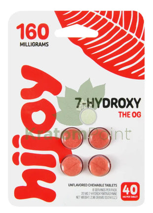 Hijoy 7-Hydroxy The OG Tablets 4 count Hydroxy