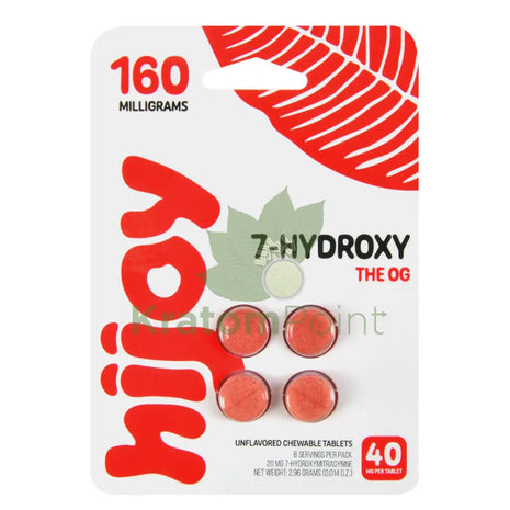 Hijoy 7-Hydroxy The OG Tablets 4 count Hydroxy