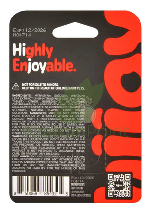 Hijoy 7-Hydroxymitragynine + Pseudo The Og Kratom 4 Tablets Hydroxy