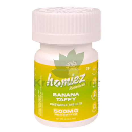 Homiez Botanicals 500mg Banana Taffy Cat’s Claw Tablets 10ct bottle - Cats claw