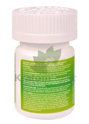 Homiez Botanicals 500mg Caramel Apple Cat’s Claw Tablets 10ct bottle - Cats claw