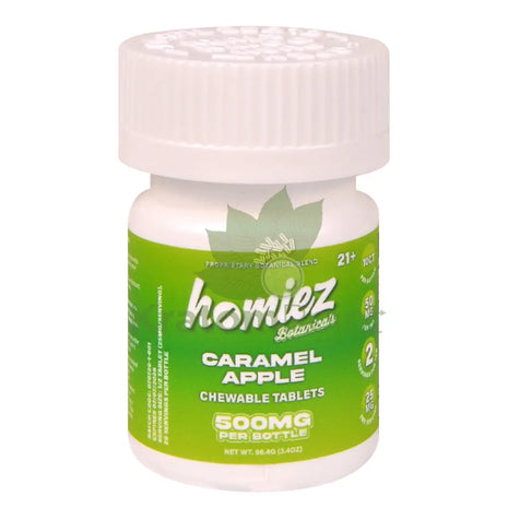 Homiez Botanicals 500mg Caramel Apple Cat’s Claw Tablets 10ct bottle - Cats claw