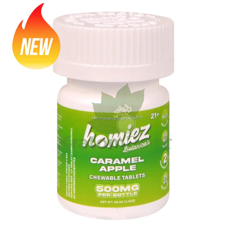 Homiez Botanicals 500mg Caramel Apple Cat’s Claw Tablets 10ct bottle - Cats claw