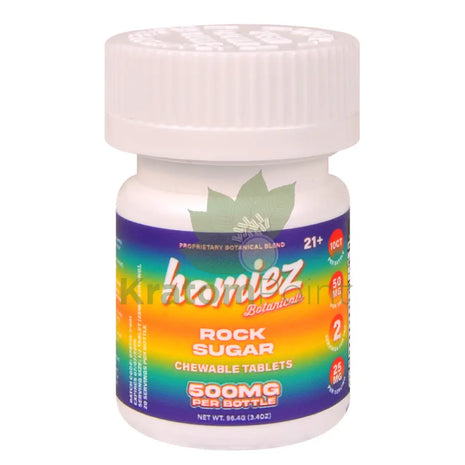 Homiez Botanicals 500mg Rock Sugar Cat’s Claw Tablets 10ct bottle - Cats claw