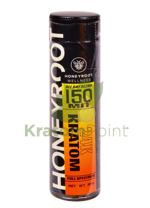 Honeyroot Wellness 150MIT Full Spectrum 24k Kratom Shot 1 bottle