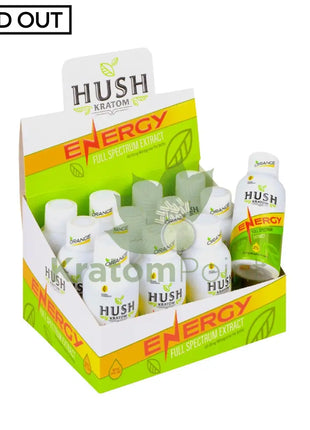 Hush Kratom Energy Shot 60Ml 1 Bottle