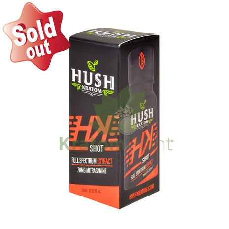 Hush Kratom Hk Shot 10Ml 1 Bottle