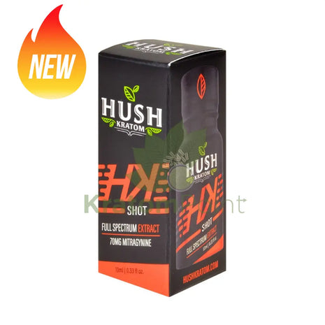 Hush Kratom Hk Shot 10Ml 1 Bottle