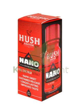 Hush Kratom Nano Shot 10Ml 1 Bottle