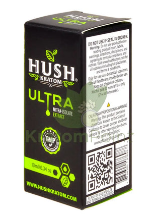 Hush Kratom Ultra Shot 10ml 1 bottle