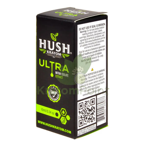 Hush Kratom Ultra Shot 10ml 1 bottle