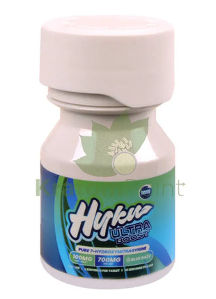 Hyku Ultra Boost Blue Razz 100mg 7-OH tablets 7 count Hydroxy