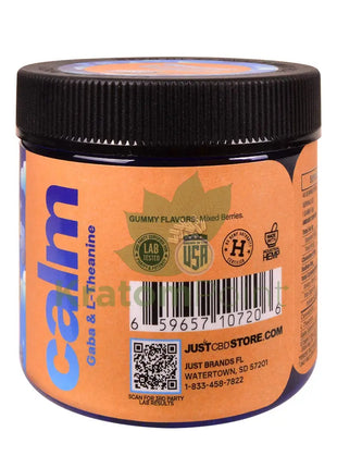 Just CBD + Calm Mixed Berries Gummies 2000mg CBD