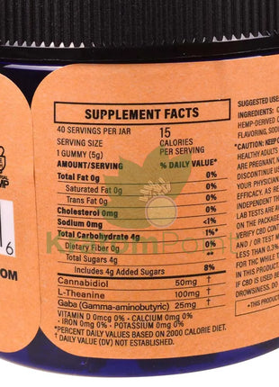 Just CBD + Calm Mixed Berries Gummies 2000mg CBD