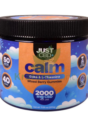 Just CBD + Calm Mixed Berries Gummies 2000mg CBD
