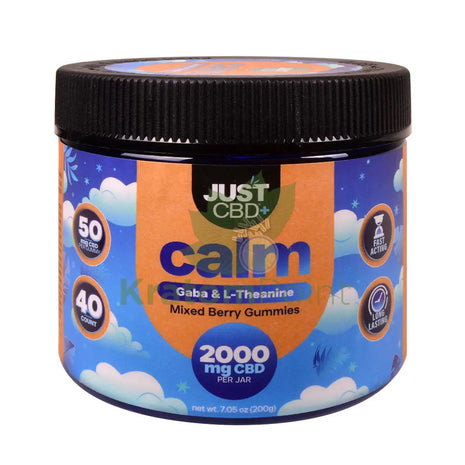 Just CBD + Calm Mixed Berries Gummies 2000mg CBD