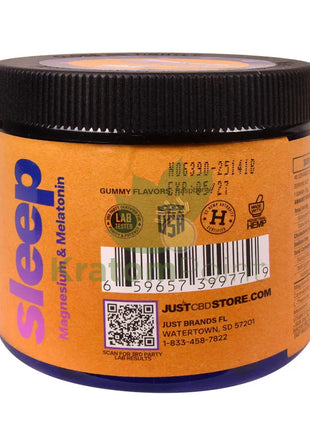 Just CBD + Sleep Raspberry Gummies 2000mg CBD