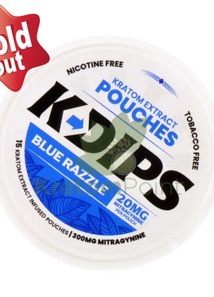 K-Dips Blue Razzle 20Mg 15 Count Pouches