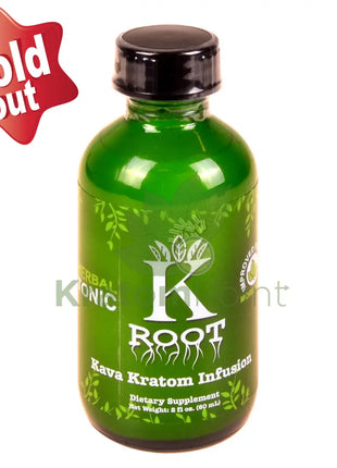 K Root Kava Kratom 60ml 1ct bottle Kava