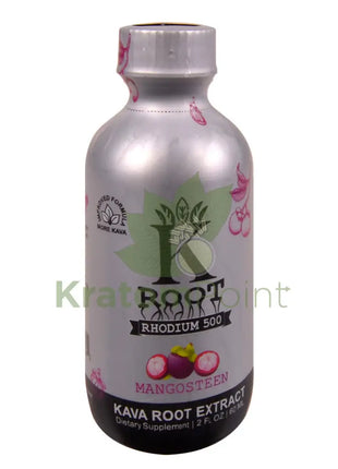 K Root Mangosteen Rhodium 500 Kava Root Extract 60ml shot 1 Bottle Kava