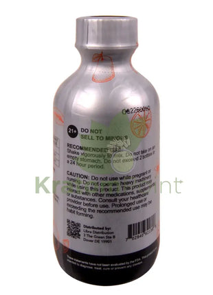 K Root Orange Cream Rhodium 500 Kava Root Extract 60ml shot 1 Bottle Kava