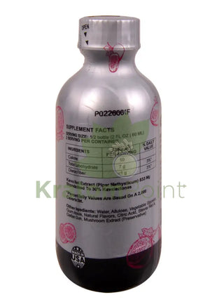 K Root Passionfruit Rhodium 500 Kava Root Extract 60ml shot 1 Bottle Kava