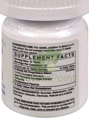 K Whole RX Calming Botanical Blend Tablets 5 Count general merchandise