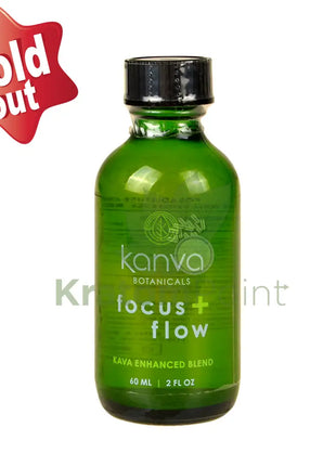 Kanva Botanicals Focus + Flow Kratom Drink 2Oz 1Ct
