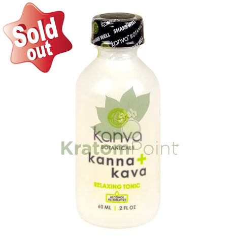 Kanva Botanicals Kanna + Kava Relaxing Tonic Drink 2Oz 1Ct