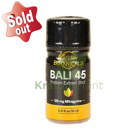 Kats Botanical Bali 45 Kratom Extract Shot 15ml