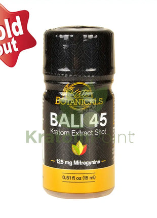 Kats Botanical Bali 45 Kratom Extract Shot 15ml