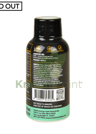 Kats Botanical Mint Chip Kratom Extract Shot 2fl oz-instructions