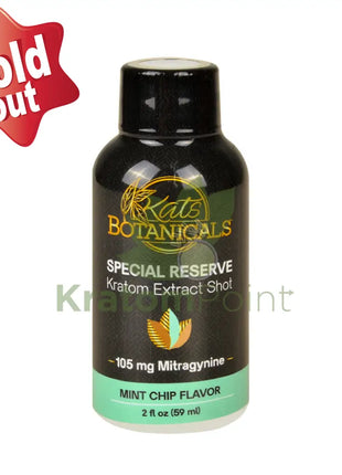 Kats Botanical Mint Chip Kratom Extract Shot 2fl oz