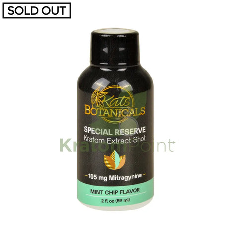 Kats Botanical Mint Chip Kratom Extract Shot 2fl oz