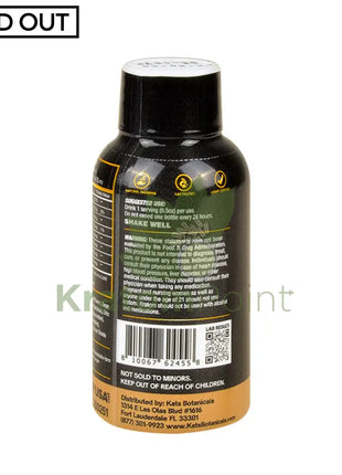 Kats Botanical Mocha Kratom Extract Shot 2Fl Oz