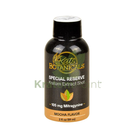 Kats Botanical Mocha Kratom Extract Shot 2Fl Oz