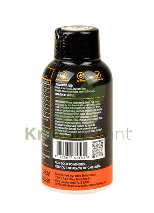 Kats Botanical Orange Kratom Extract Shot 2Fl Oz