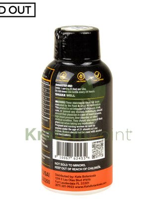 Kats Botanical Orange Kratom Extract Shot 2Fl Oz