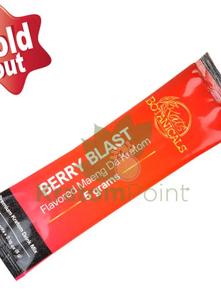 Berry Blast Flavored Kratom packet, 1 count