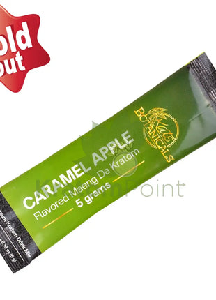 Caramel Apple Flavored Kratom packet, 1 count