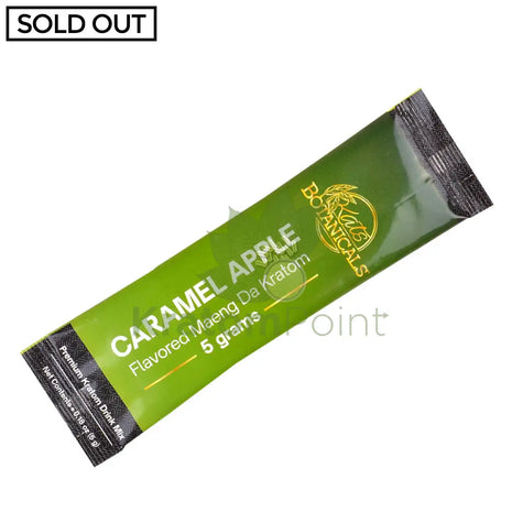 Caramel Apple Flavored Kratom packet, 1 count