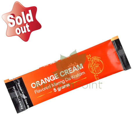 Kats Botanicals Orange Cream Flavored Kratom Packet 1 Count