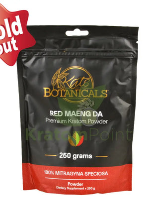 Kats Botanical Red Maeng Da Kratom powder, 250 grams