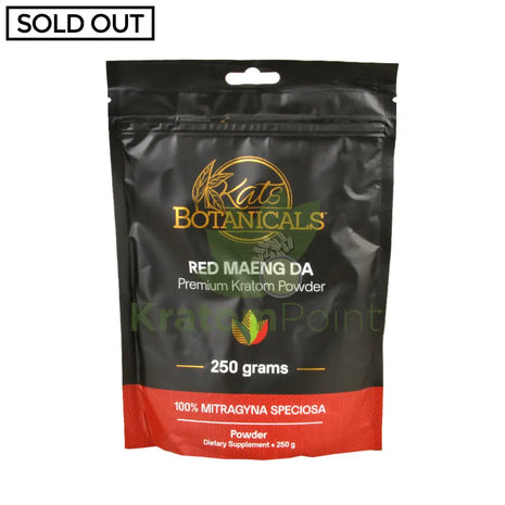 Kats Botanical Red Maeng Da Kratom powder, 250 grams