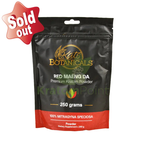 Kats Botanical Red Maeng Da Kratom powder, 250 grams