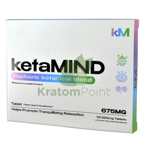 KetaMind Euphoric Botanical Blend Tablets 3 Count Pack general merchandise