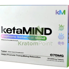KetaMind Euphoric Botanical Blend Tablets 3 Count Pack general merchandise