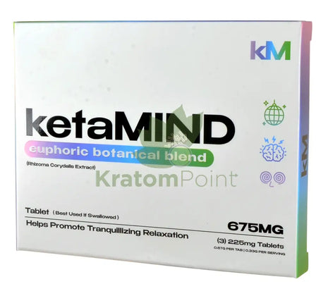 KetaMind Euphoric Botanical Blend Tablets 3 Count Pack general merchandise